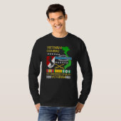 11e Pantserregiment Vietnam Combat Vete T-shirt (Voorkant volledig)