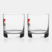 11e regiment gepantserde cavalerie whisky glas (Links)