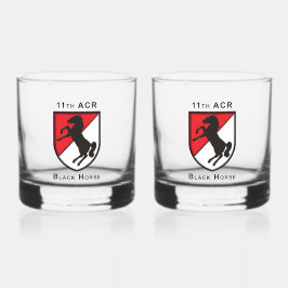 11e regiment gepantserde cavalerie whisky glas