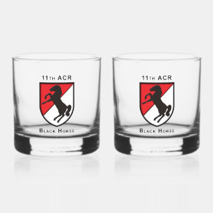 11e regiment gepantserde cavalerie whisky glas