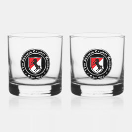 11e regiment gepantserde cavalerie whisky glas