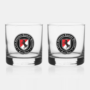 11e regiment gepantserde cavalerie whisky glas