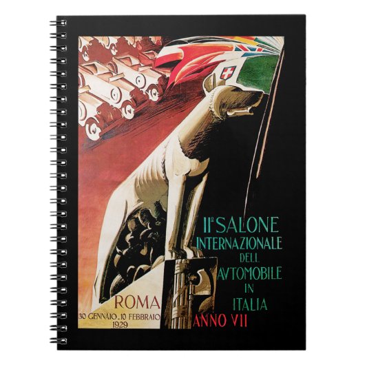11e Salone Internazionale Automobile ~ Roma Notitieboek (Voorkant)