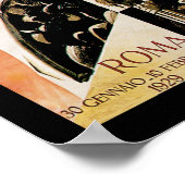 11e Salone Internazionale Automobile ~ Roma Poster (Hoek)