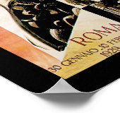 11e Salone Internazionale Automobile ~ Roma Poster (Hoek)