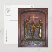 11e station van het kruispunt briefkaart (Voorkant / Achterkant)