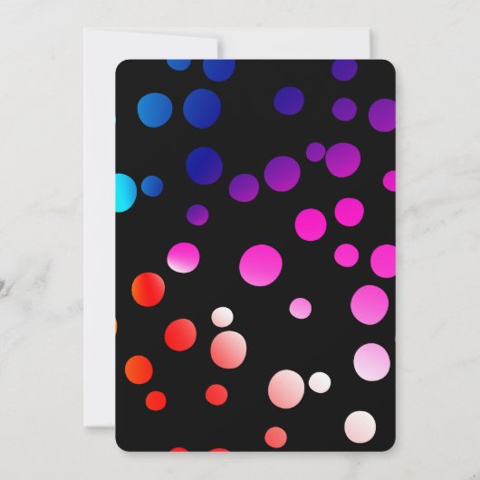 11e Stip van de Birthday Party Kaart (Achterkant)