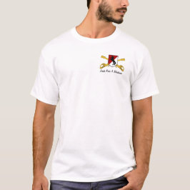 11e T-shirt met Blackhorse-contour