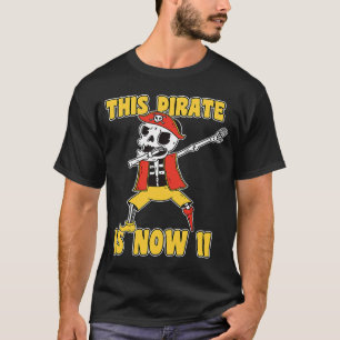 11e verjaardag 11 jaar oud piraat 11e geboorte t-shirt