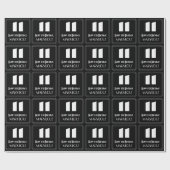 11e verjaardag: Art Deco geïnspireerde look "11" & Cadeaupapier (Vlak)