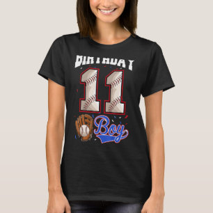 11e verjaardag Baseball Shirt Kinderen, jongens 11