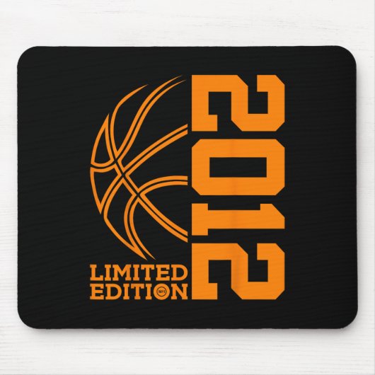 11E VERJAARDAG BASKETBAL LIMITED EDITION 2012 MUISMAT (Voorkant)