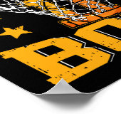 11e verjaardag Bysketbyll Boy 11 jaar oud Bysketby Poster (Hoek)