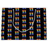 11e verjaardag: Fun Rainbow Event Nummer 11 Patroo Groot Cadeauzakje (Voorkant)