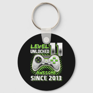 11e Verjaardag Gamer 11 Jaar Oud Grappig Bday Boy  Sleutelhanger