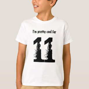 11e verjaardag Gift ik ben  goed voor 11 T-shirt