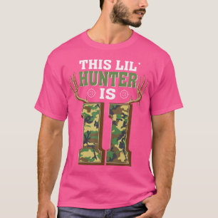 11e Verjaardag Jacht Herten 11 Jaar Oude Jager T-shirt