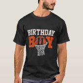 11e verjaardag jongen basketbal minnaar 11 jaar ou t-shirt (Voorkant)