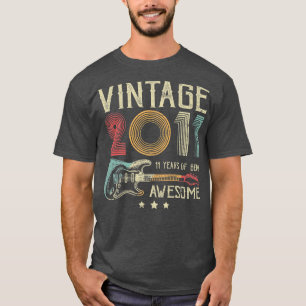 11e verjaardag Mannen Geweldige 2011 Gui T-shirt