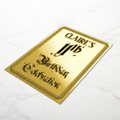 11e verjaardag Partij — Legant Manuscript + de Naa Folie Uitnodiging (Gedraaid)