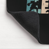 11e verjaardag Retro Bysketbyll 11 jaar oude jonge Muismat (Hoek)