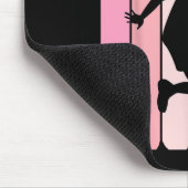 11e verjaardag Retro Bysketbyll Speler 11 jaar oud Muismat (Hoek)