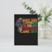 11e verjaardag van de herdenking van de zwarte vri uitnodiging briefkaart (Staand voorkant)