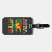 11e verjaardag van de zwarte Amerikaanse vrijheid Bagagelabel (Voorkant horizontaal)