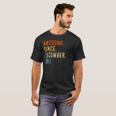 11e verjaardag van het idee Geweldige sinds decemb T-shirt (Voorkant volledig)