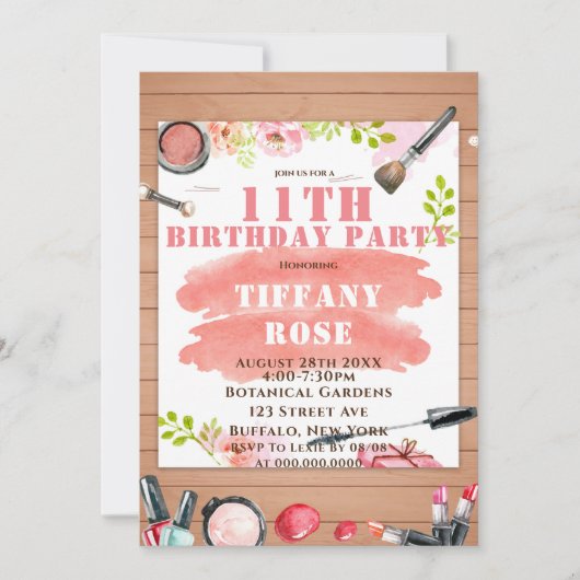 11e verjaardag van Makeup (Voorkant)