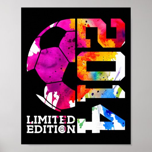 11e verjaardag Voetbal Limited Edition 2014 Poster (Voorkant)