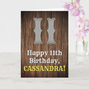 11e verjaardag: Western geïnspireerde kijk in het  Kaart