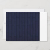 11e verjaardagsfoto uitnodiging voor jongen (Achterkant)