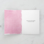 11e verjaardagstablet kat kaart (Binnen)