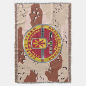 11e Veteraan Storm van de Luchtverdedigingsbrigade Deken (Voorkant Verticaal)