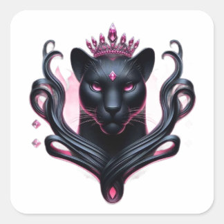 11eleven vierkante sticker