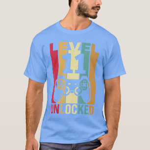 11jr 11 Verjaardag Jongen Zoon Grappige Gamer 11e  T-shirt