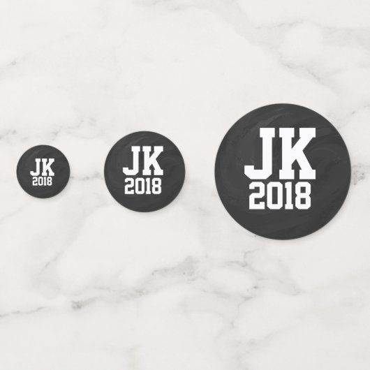 11of12 Stippen voor gepersonaliseerd Voetbal Confetti (Achterkanten)