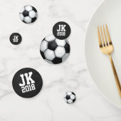 11of12 Stippen voor gepersonaliseerd Voetbal Confetti (Groep)