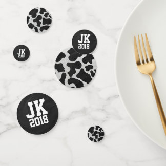 11of12 Stippen voor persoonlijke Koe Confetti