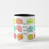 11oz Aangepast beste vragen per Mok met Zazz_it (Midden)