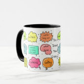 11oz Aangepast beste vragen per Mok met Zazz_it (Voorkant links)