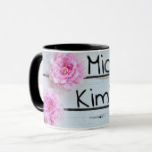 11oz aangepaste combinatieweddenschap Mok door Zaz (Voorkant links)