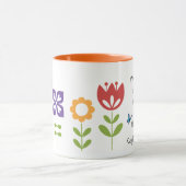 11oz aangepaste Floral Inspirerend Mok door Zazz_i (Midden)