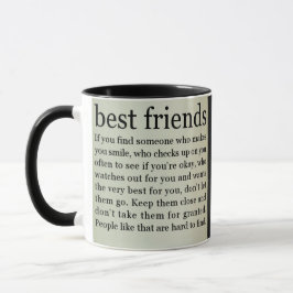 11oz Best Friends Custom Photo Mok by Zazz_it
