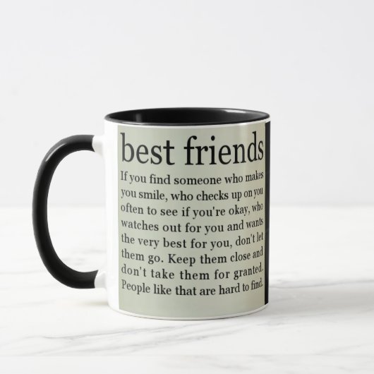 11oz Best Friends Custom Photo Mok by Zazz_it (Links)