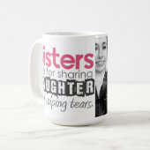 11oz Combo Custom Coffee Sisters Mok door Zazz_it (Voorkant links)