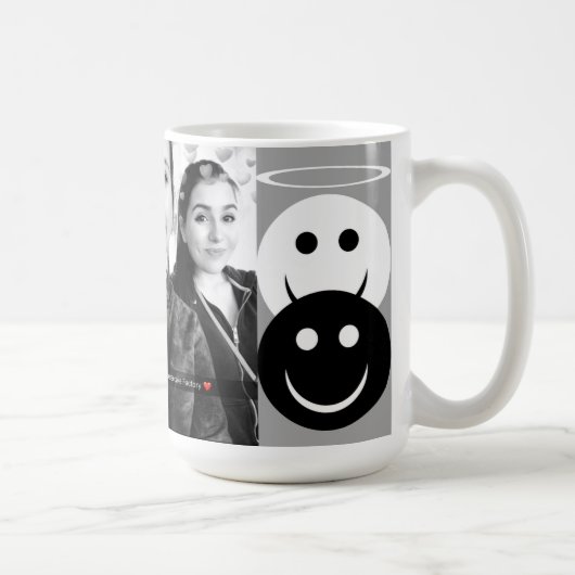 11oz Combo Custom Coffee Sisters Mok door Zazz_it (Rechts)