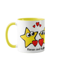 11oz de douanestars voegen de Mok van het Namen ko