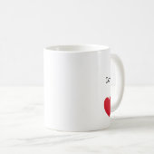 11oz. mok met Duitse quote (Voorkant rechts)